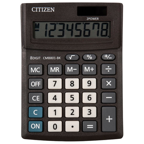 Калькулятор 8 разрядов CMB801BK Citizen
