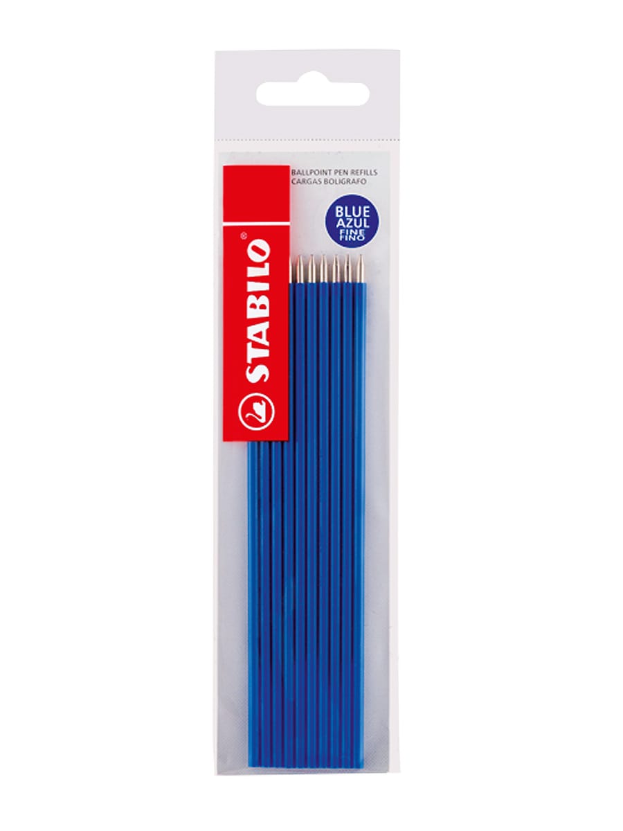 Стержень синий 135 мм для ручки Stabilo 808F