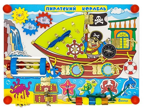 Бизиборд «Пиратский корабль»