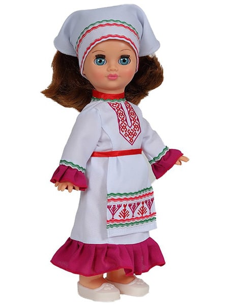 Кукла Элла Весна в марийском костюме
