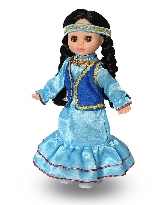 Кукла Эля Весна в башкирском костюме