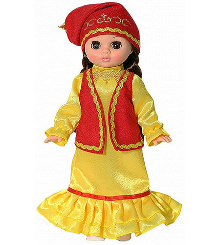 Кукла Эля Весна в татарском костюме