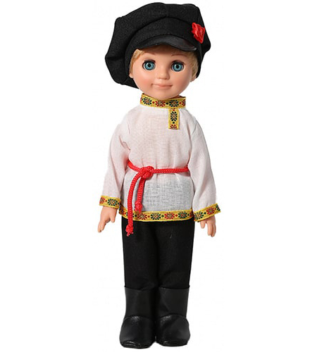 Кукла Весна Мальчик в русском костюме