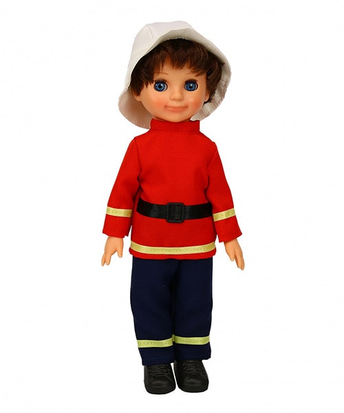 Кукла Мальчик Пожарный