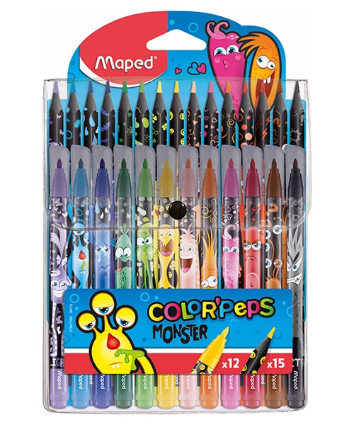 Набор для рисования 27 предметов Maped Color Peps Monster